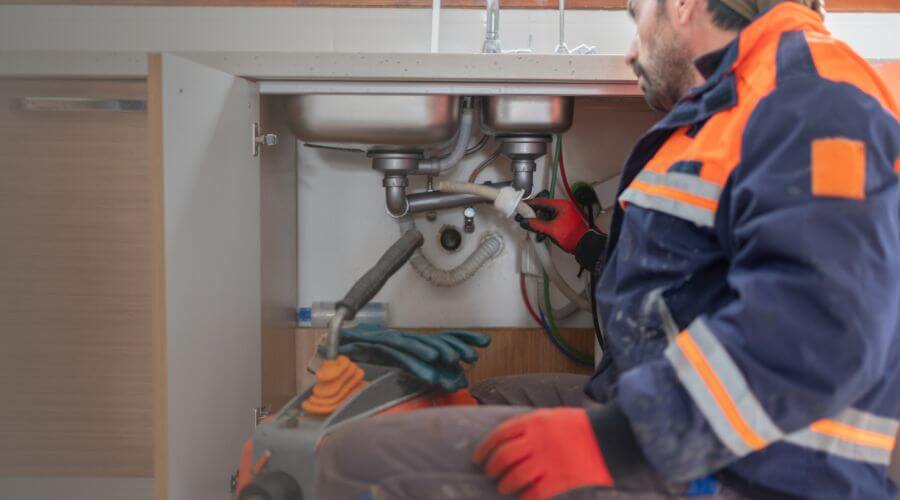 Professional slab leak plumber services in Uniontown, KS